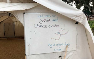 yoga for refugees