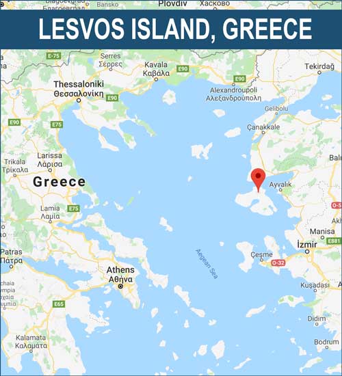 Lesvos Camp Map