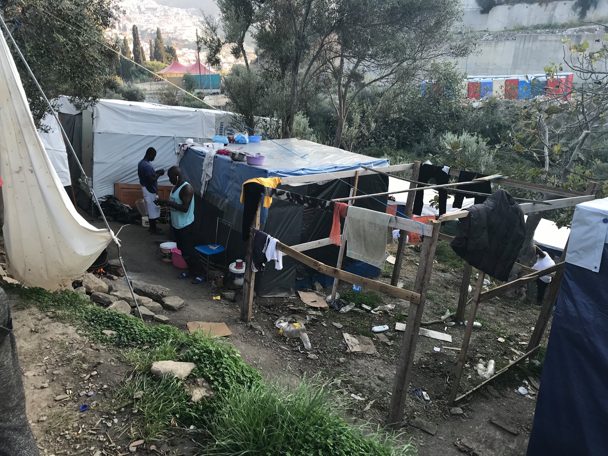 Samos Refugee Camp