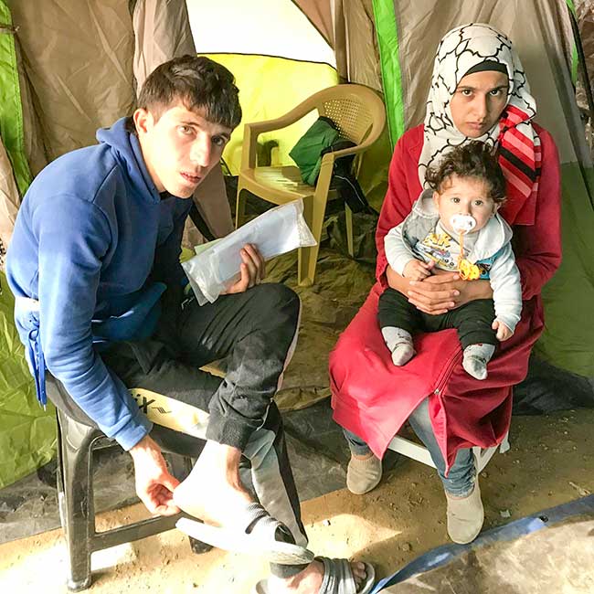 Samos refugee patients