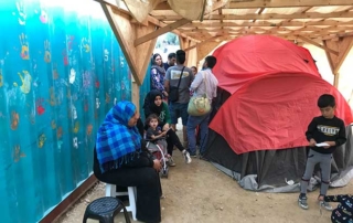 Samos Refugee Medical Tent